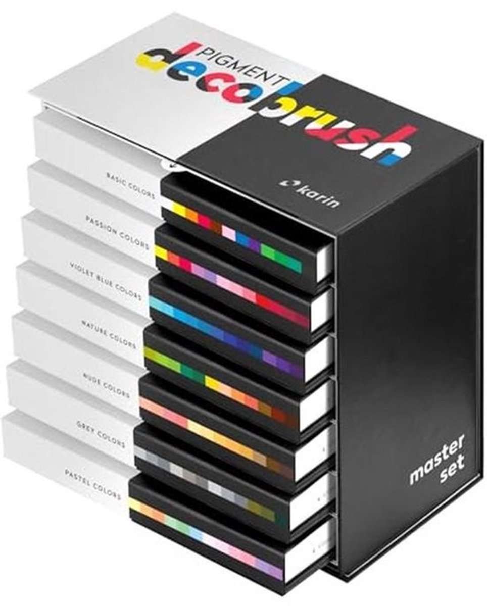 Decobrush Marker Set 84 Stuks - Aquarelverf voor Creatieve Projecten