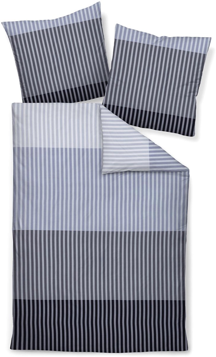 Janine Beddengoed Mako Satin Streifen Set van 1