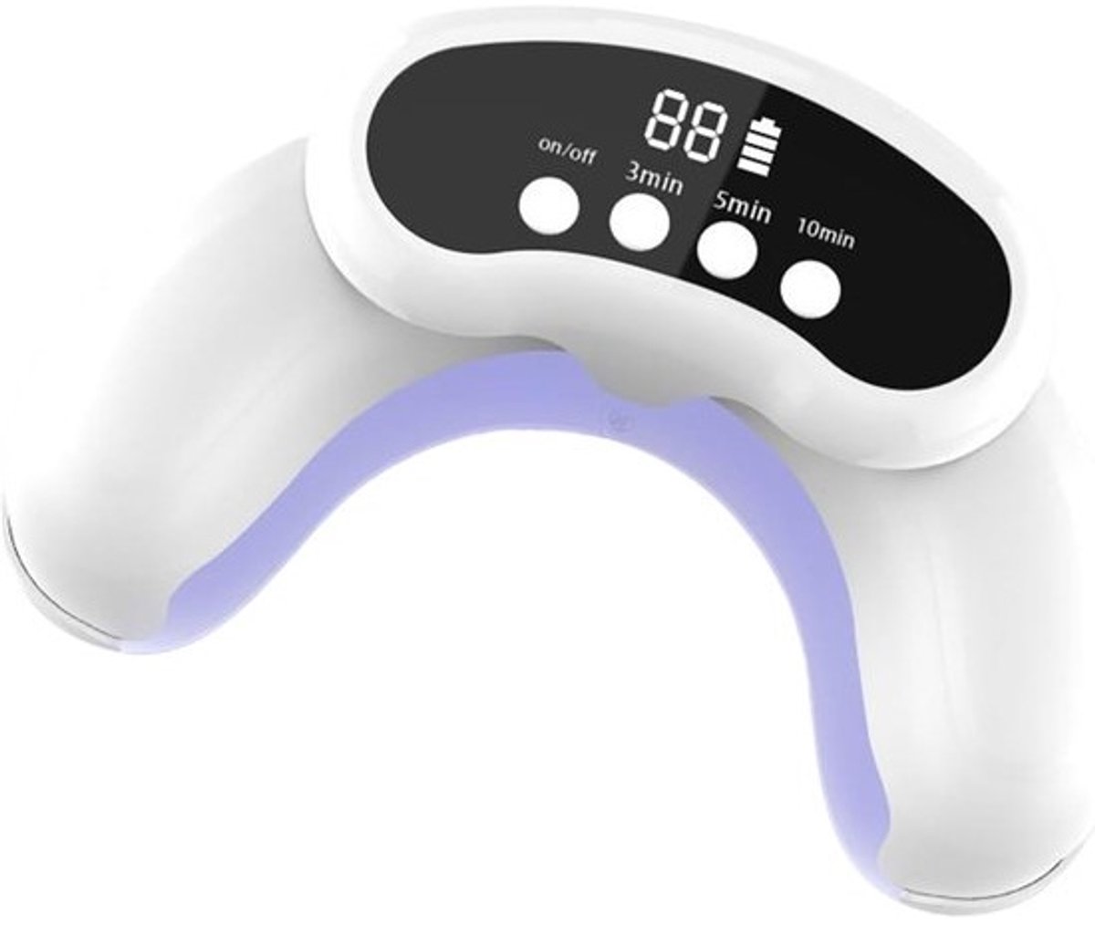 UV LED Nagellamp - Gellak Uitharder - Thuis Salon - Opvouwbaar Snelhardend - 10x14x10 cm - Wit