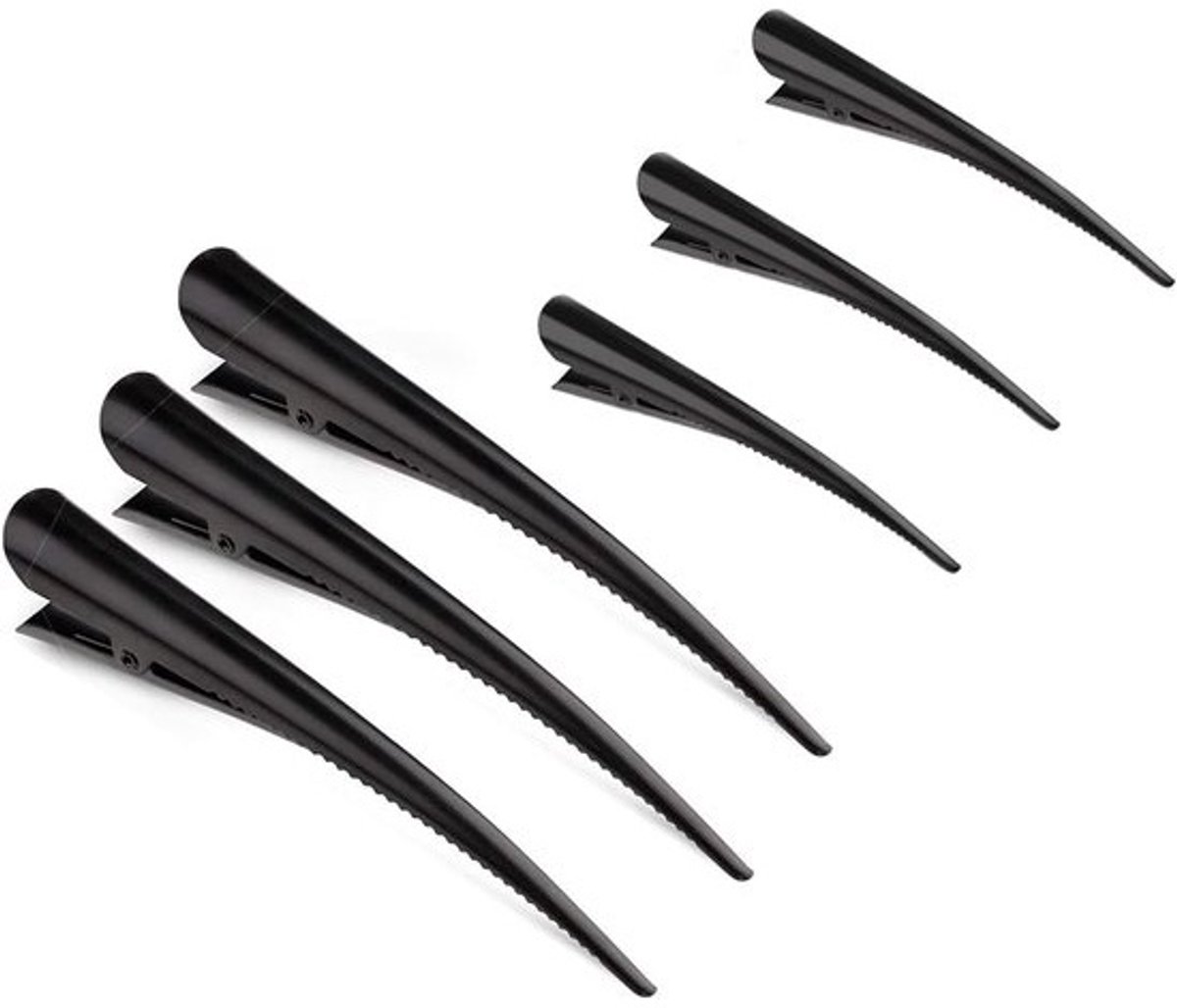 Haarklemmen Set - Krokodillenklemmen - Haar Styling - Antislip Grip - 10 cm