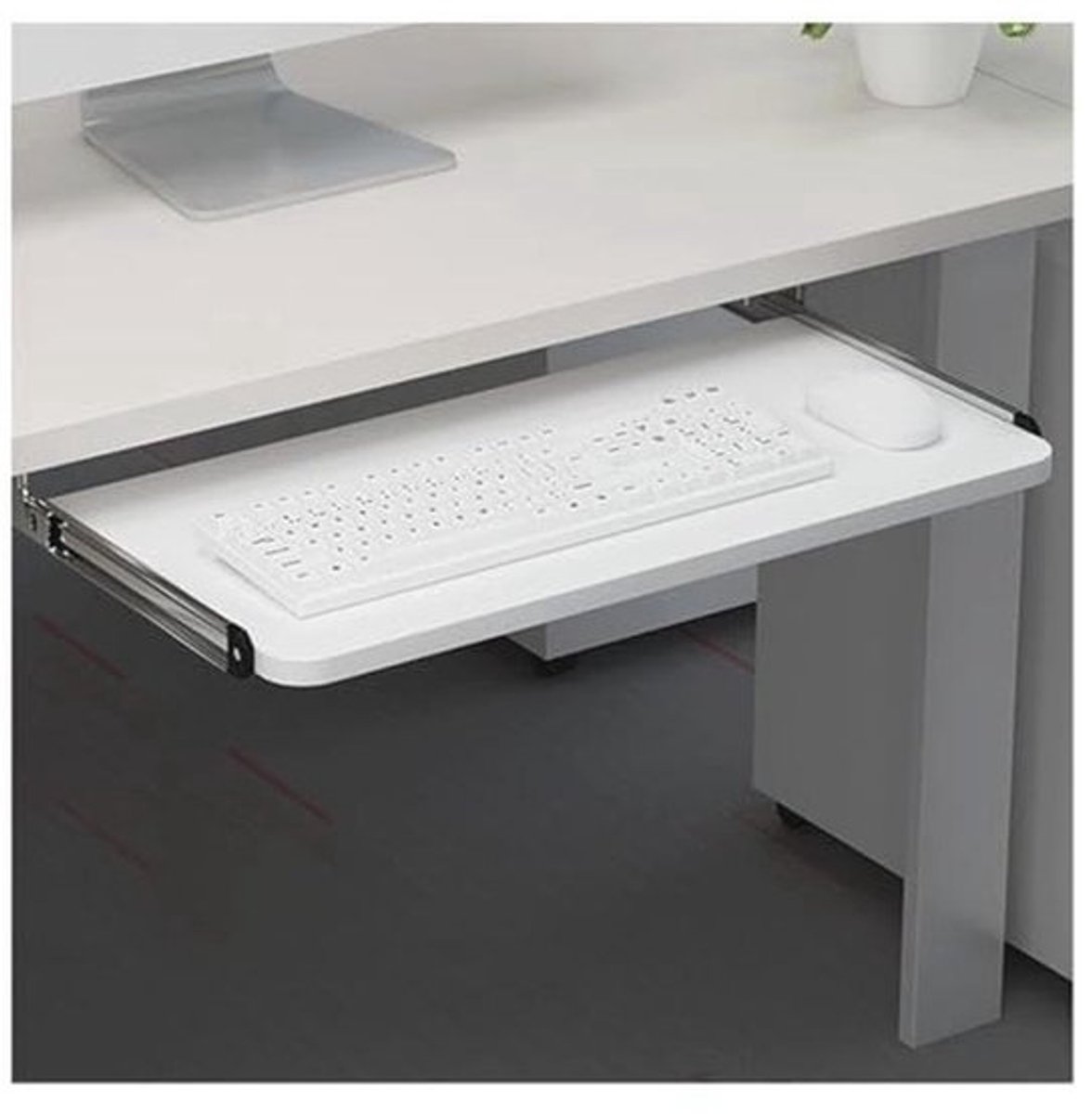 Toetsenbordlade voor Onder Bureau - Ideaal voor Kantoor en Thuisstudie, 75x25cm