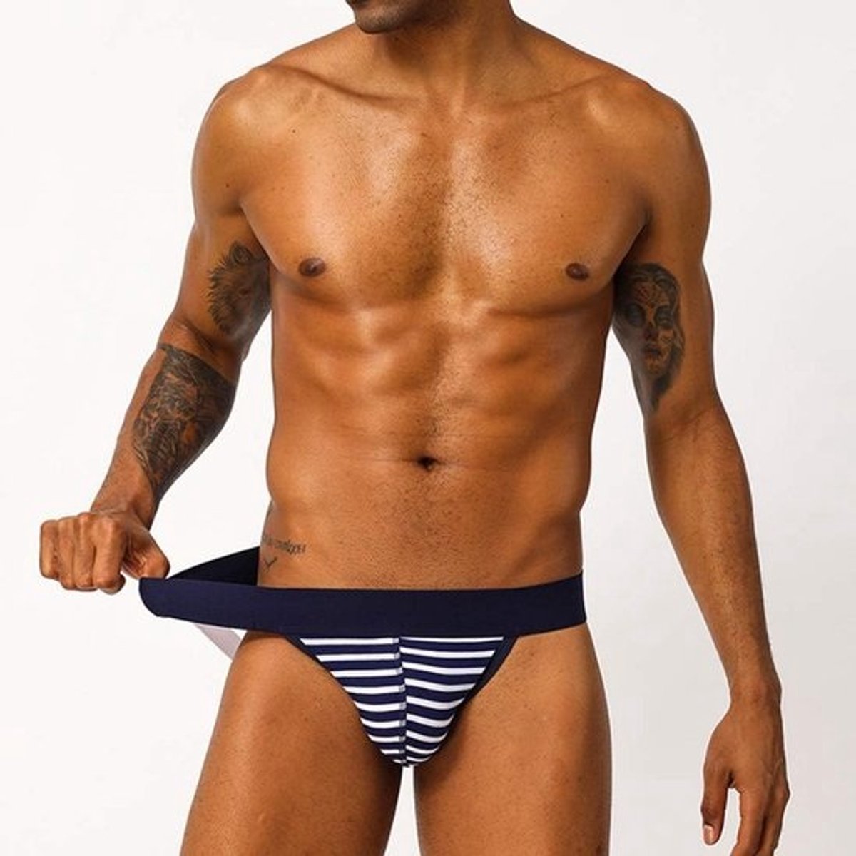 Stretch Jockstrap Atletische Ondersteuning voor Heren Katoen