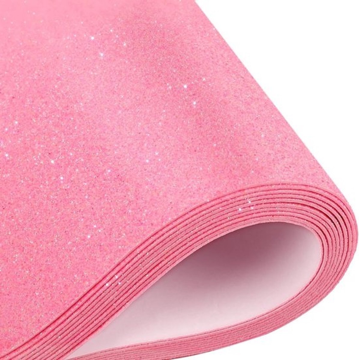 10 Vel Glitter Schuimvellen Knutselen Zelfklevend A4
