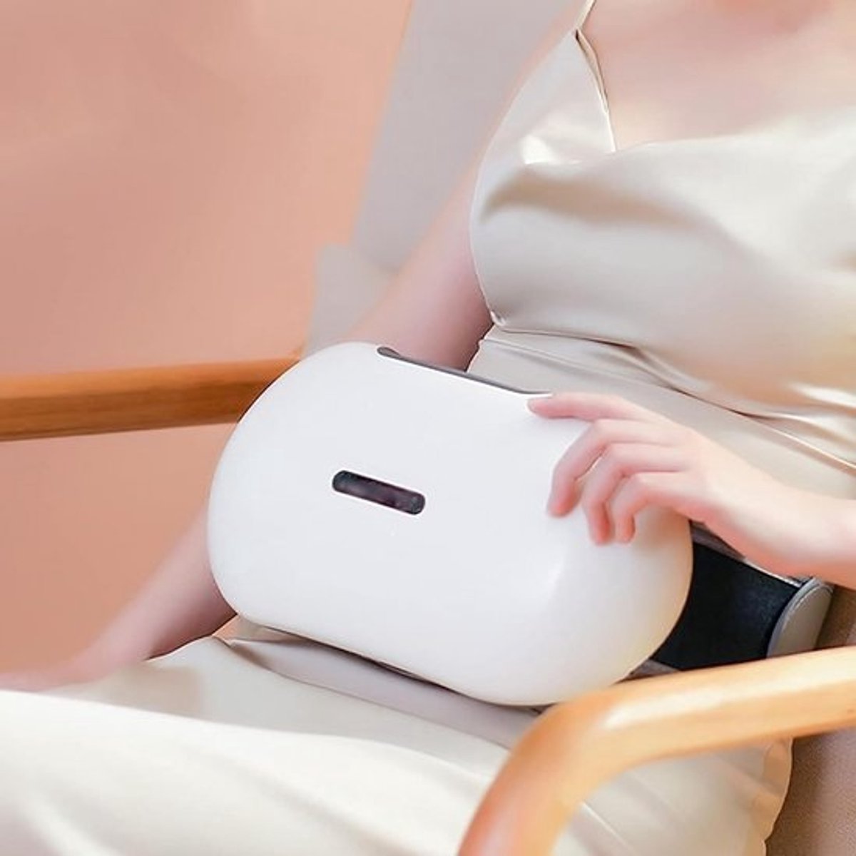 Elektrische Abdominale Massager met Warming en Vibratie voor Buikvet Verbranding en Ontspanning