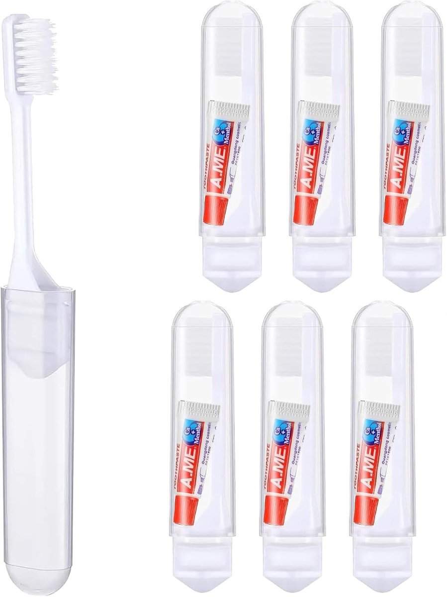 Inklapbare tandenborstel voor op reis - Compact, handig en ideaal voor reizigers