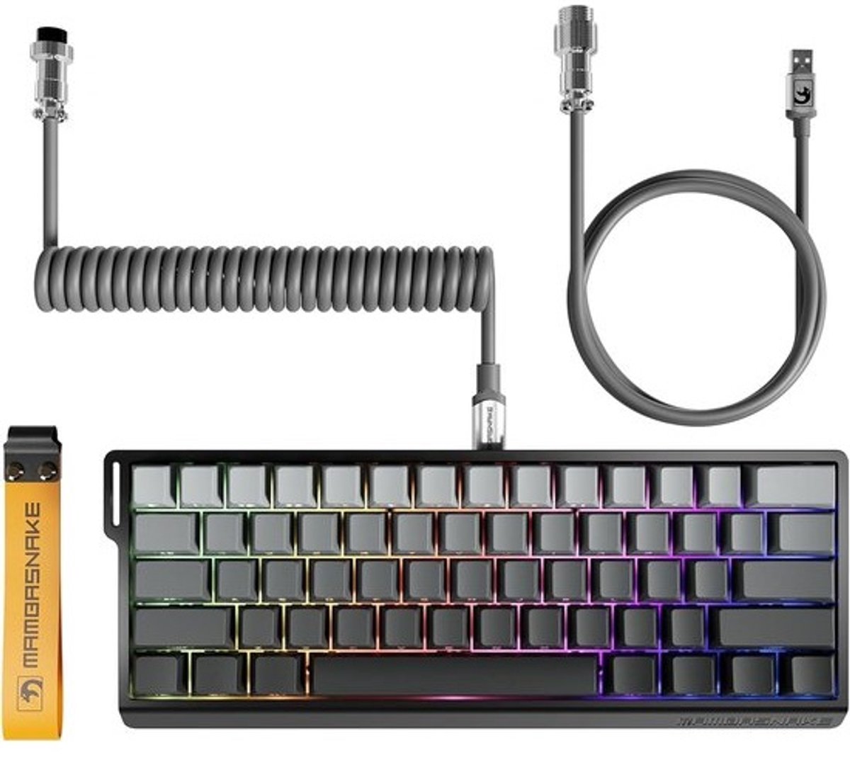 Draadloos Gaming Toetsenbord met Rapid Trigger, 8000 Hz, Magnetische Schakelaars en Instelbare Bediening