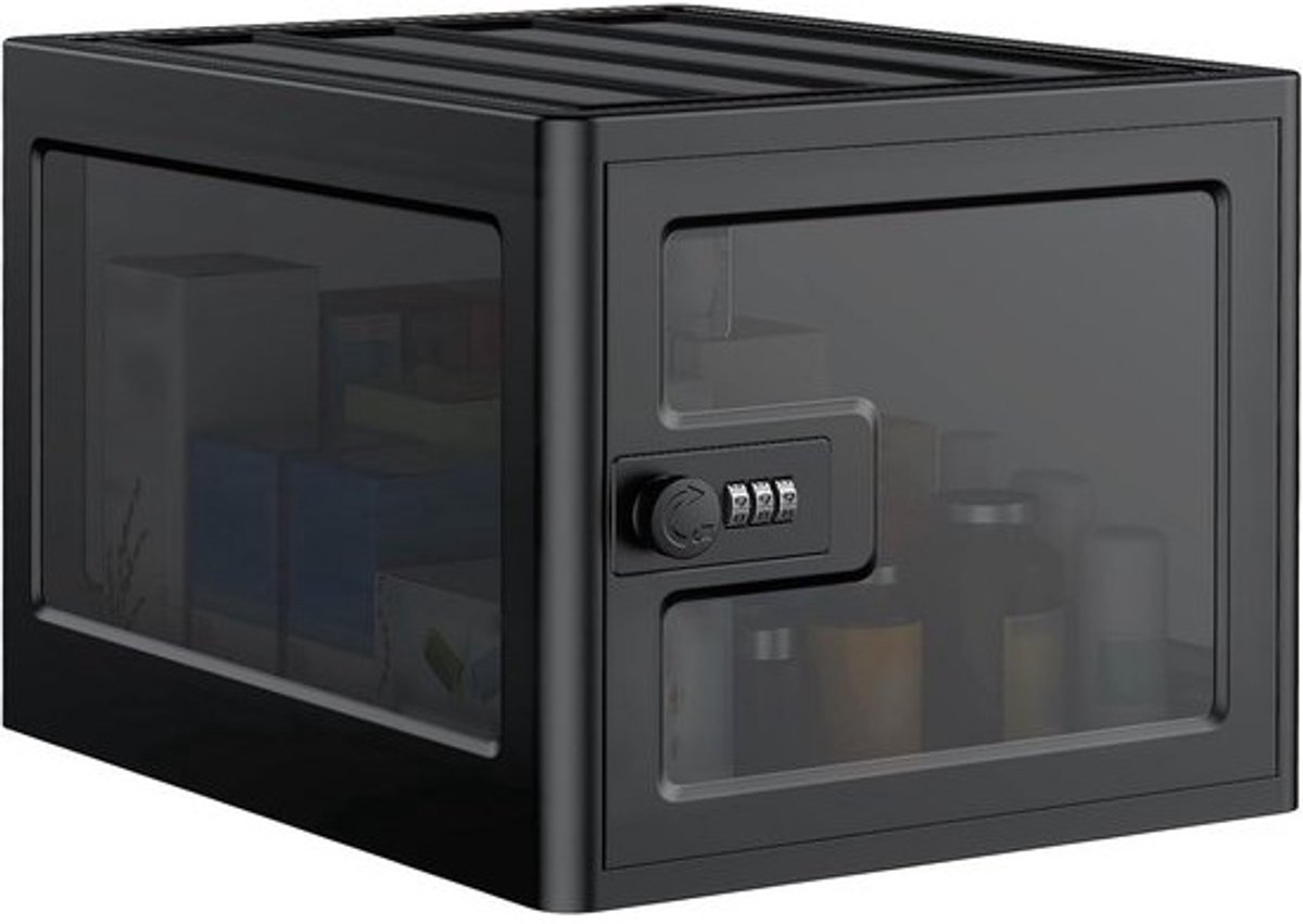 Afsluitbare Medicijnbox met Slot - Opbergdoos Medicijnen en Spullen - Medicijndoos - Kastorganizer