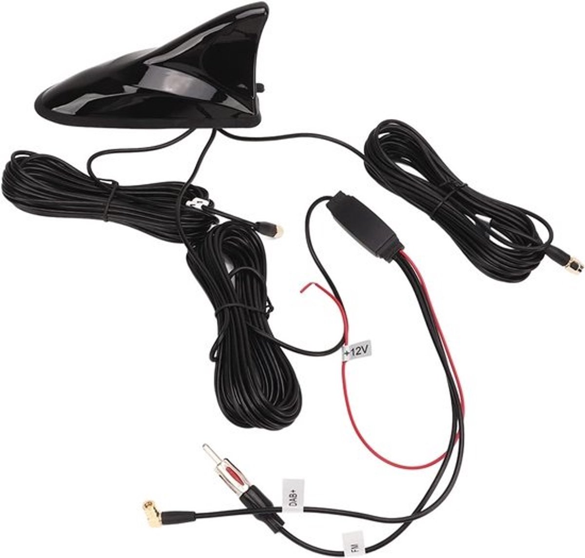 Universele Haaienvin Antenne - Auto Antenne DAB Antenne - Verbeter Signaal Ontvangst - GPS DAB FM WIFI 4-in-1
