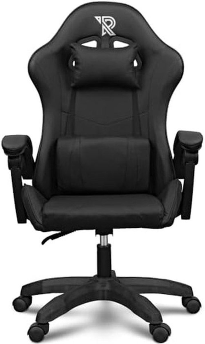 Gaming Stoel Zwart - Ergonomische Ontwerp voor Comfort en Ondersteuning