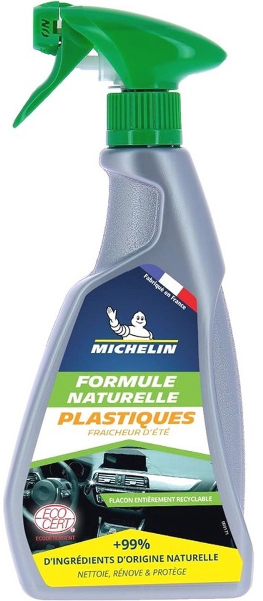 Kunststof autoreiniger met natuurlijke formule en zomergeur - 500 ml
