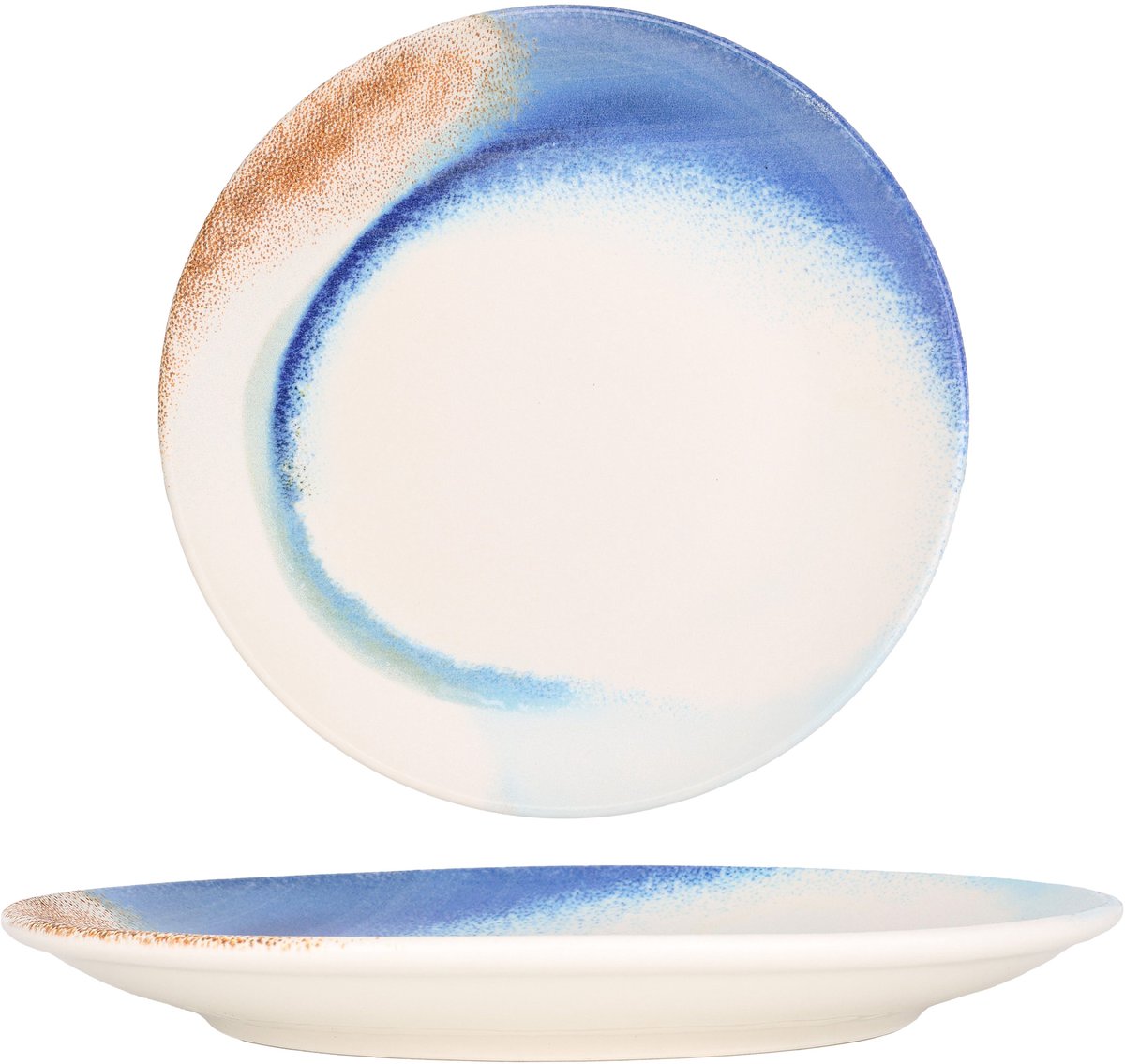 Bonna Dinerbord - Kymen - Porselein - 30 cm - set van 6