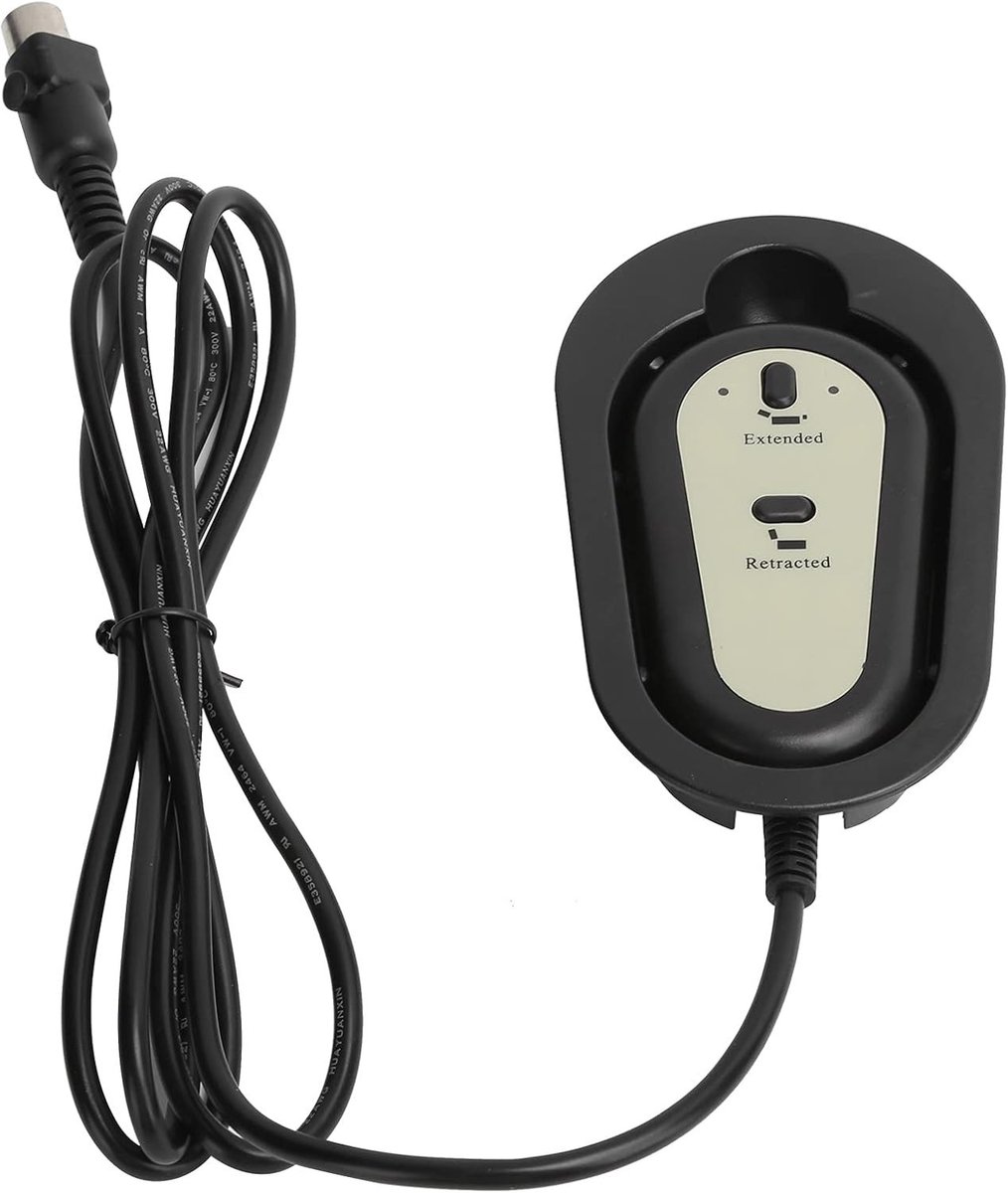 Elektrische Liftstoel Afstandsbediening met 2 Knoppen en 5 Pin Handbediening, Vervangingsschakelaar voor Armstoel en Liftstoelen (Omhoog/Omlaag)
