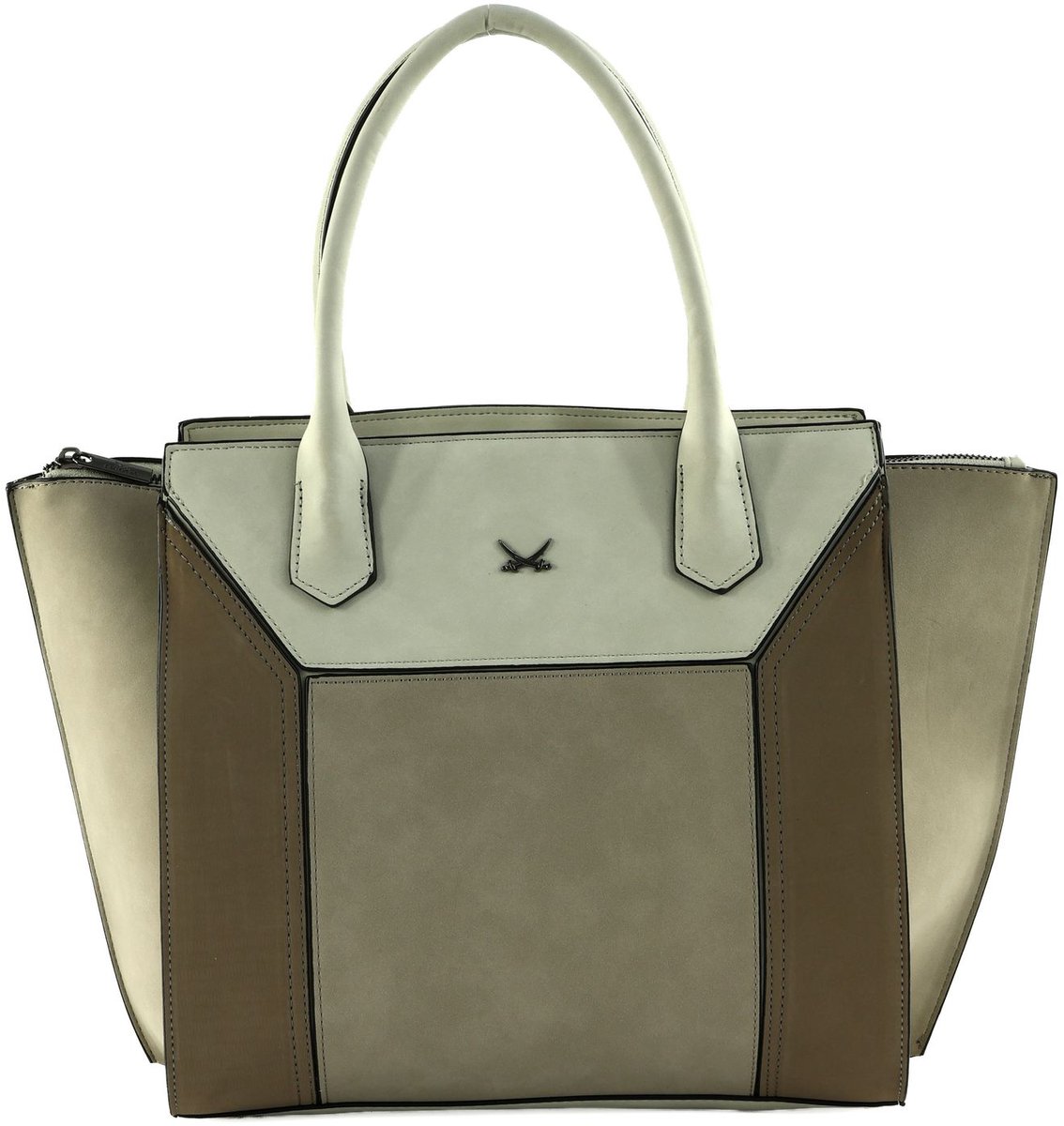 Sansibar shopper Trapez Shopper Grey grijs