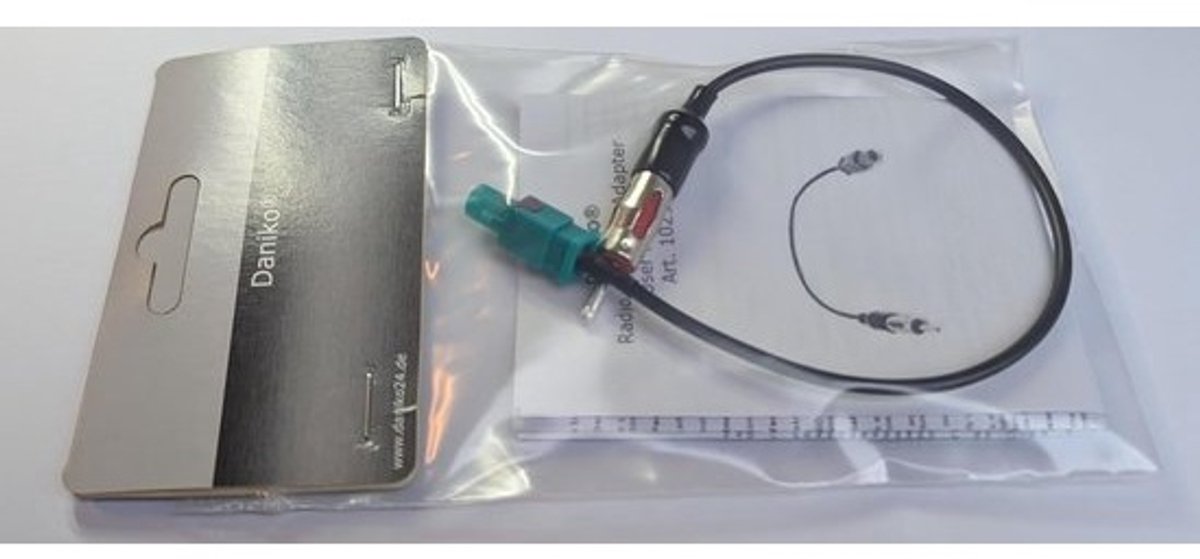 Radio Antenne Adapter - Fakra DIN ISO - Auto Audio - Eenvoudige Installatie - Compact Formaat