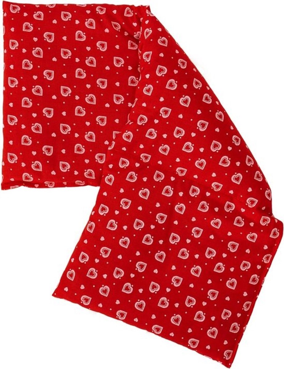Warmtekussen 20 x 50 cm - 3-kamer Koolzaad Kussen voor Nek, Rug, Buik en Voeten