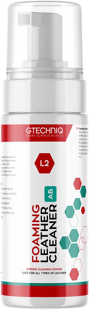 GTECHNIQ L2 Foaming Leather Cleaner 200ml
