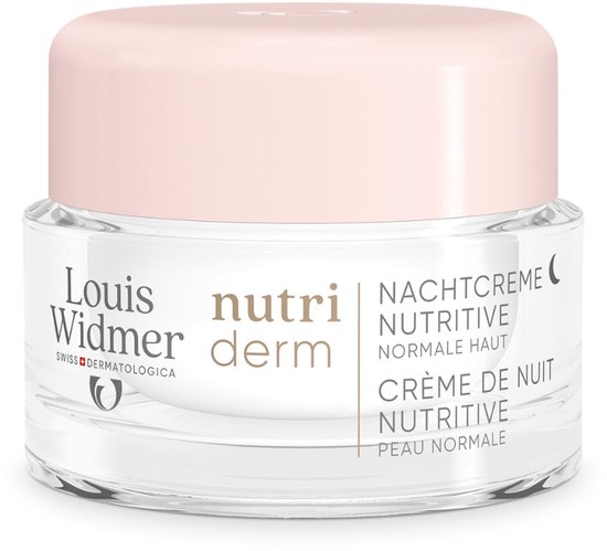 Louis Widmer Nutriderm Pigmacare® Nachtcrème Zonder Parfum