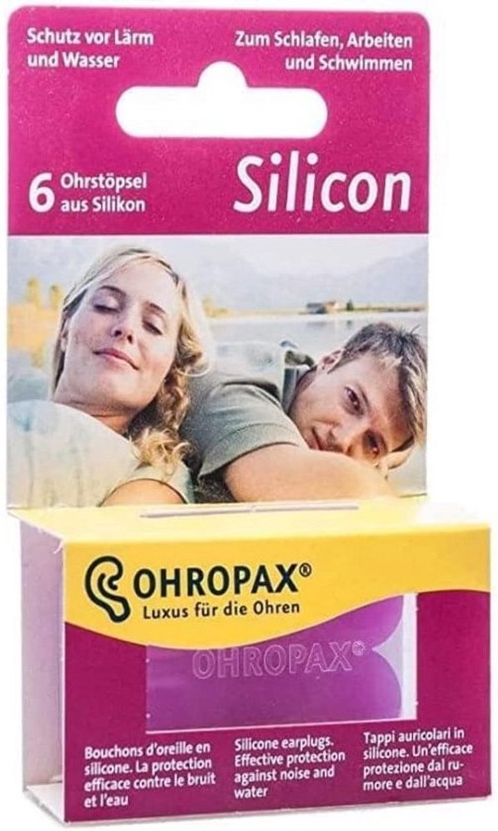 Siliconen Oordopjes voor Geluidsisolatie - 6 Stuks