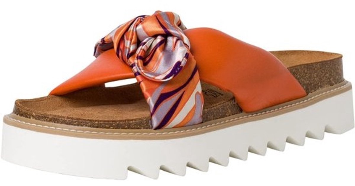 Dames Sandalen - Zomerschoenen - Casual - Modieus design - Maat 40 - Baksteenrood