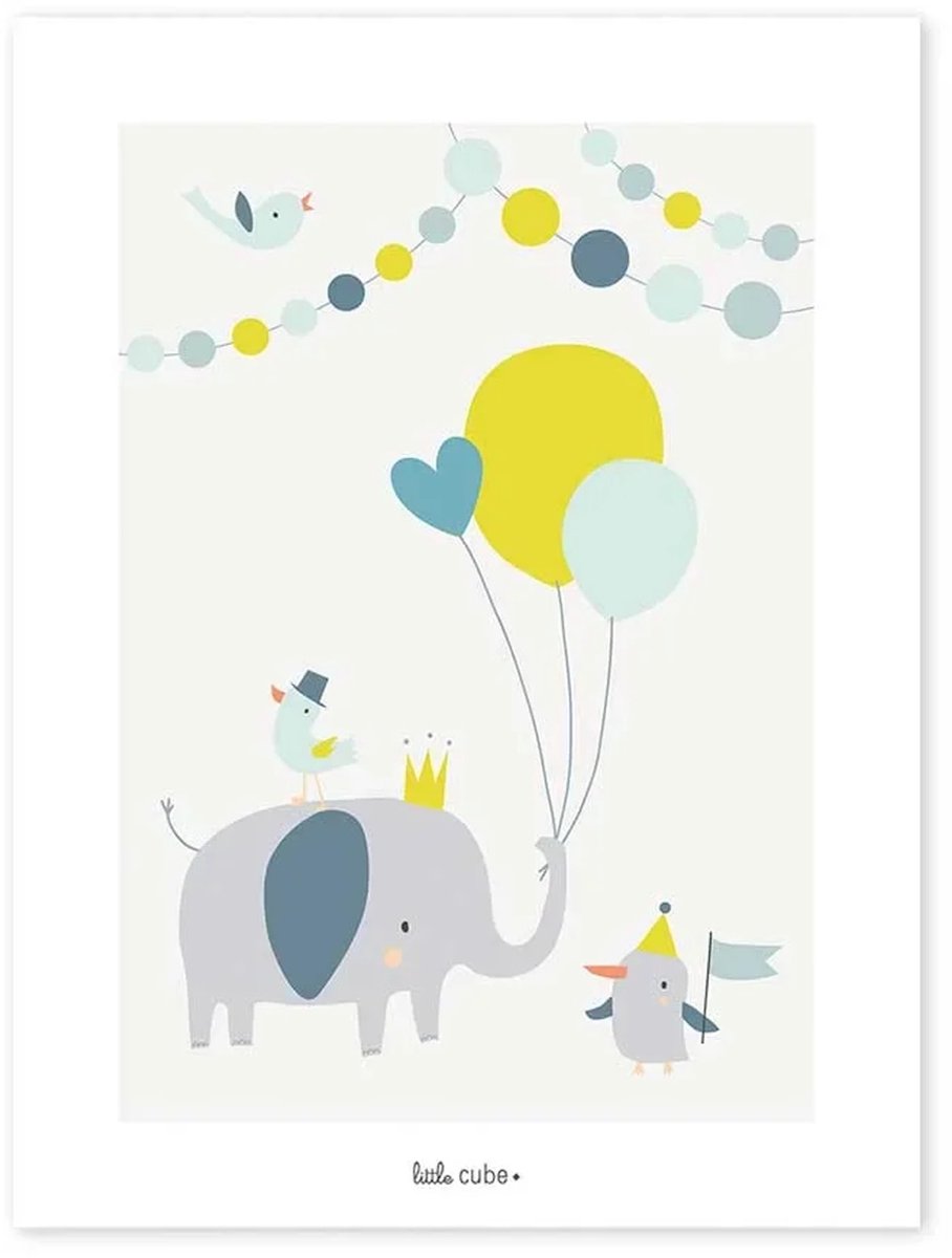 Lilipinso Poster dierenfeest jongens