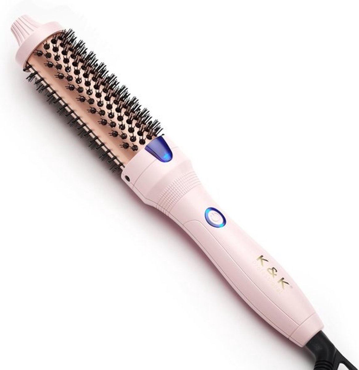 Thermische haarborstel met Keratine Bescherming - Ionische Styling Tool voor Volume en Glad Haar