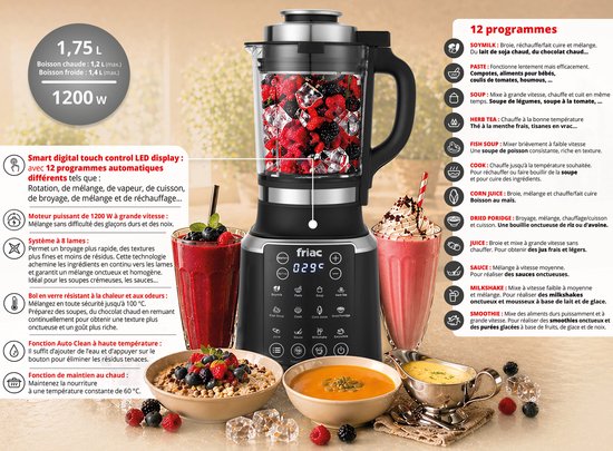 Heating Highspeed Blender van FRIAC — afbeelding 3