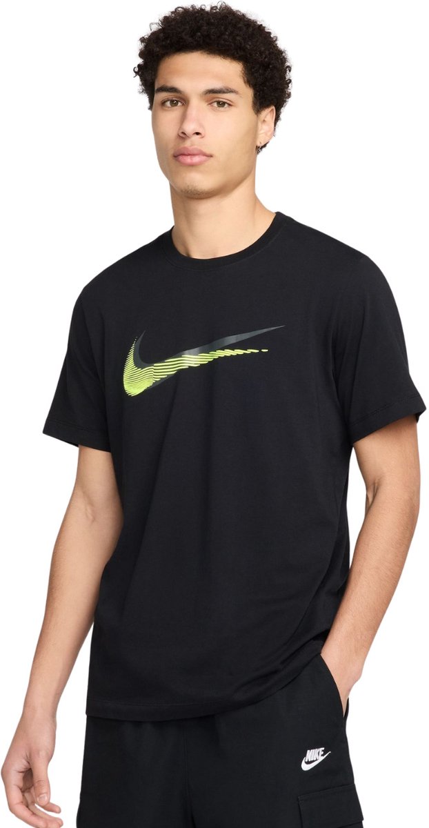Nike T-shirt Heren Sportswear Zwart