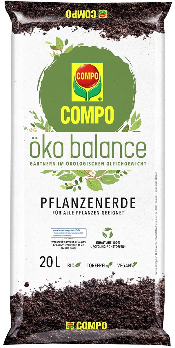 COMPO oeko balance plantaarde - 20 liter