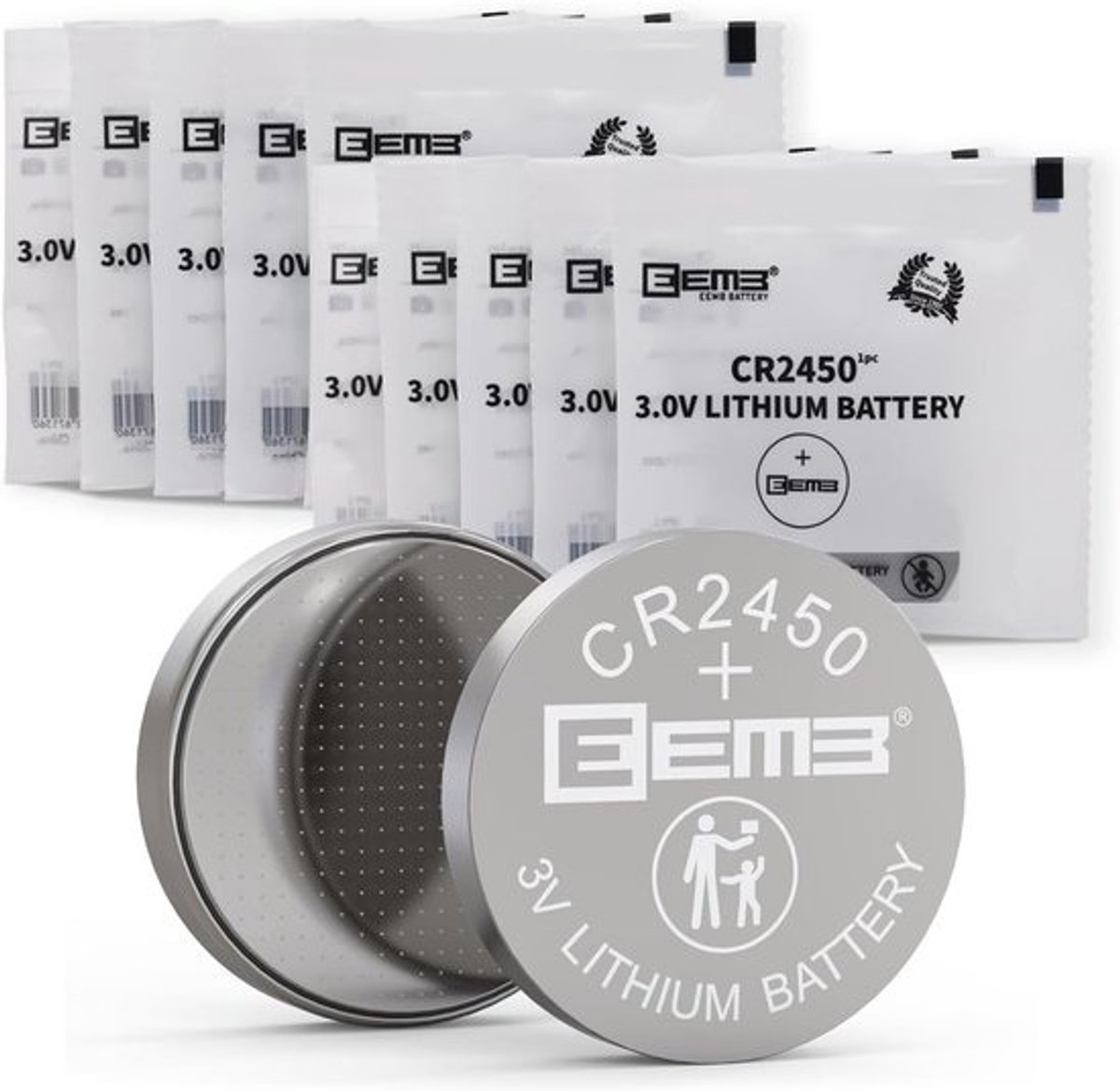 Lithium Knoopcel Batterijen - Kleine Ronde Batterijen - Apparaten Voeden - 10 Stuks Pakket - 3 Volt