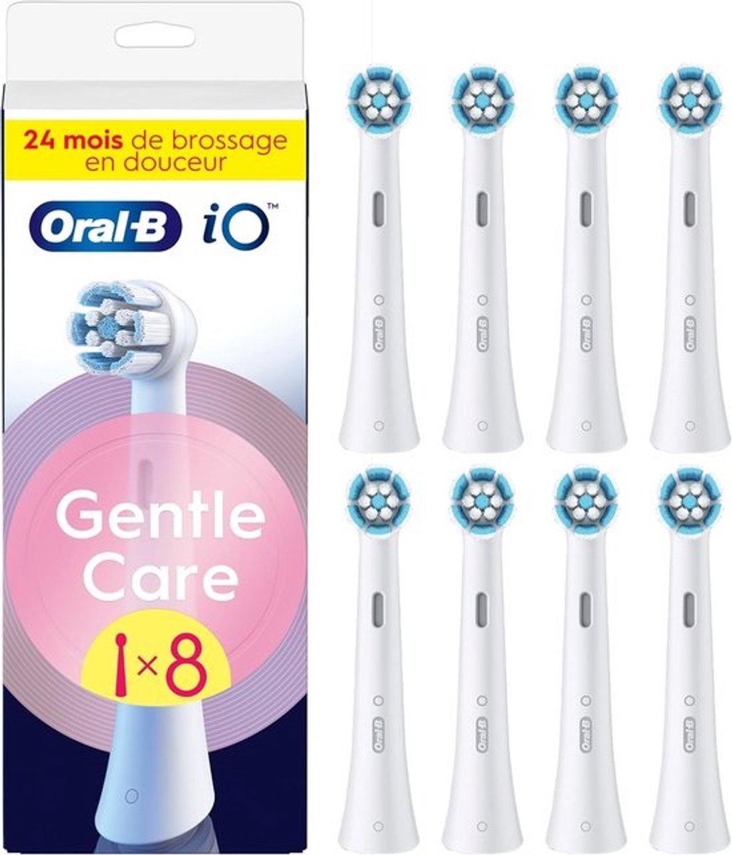 Elektrische Tandenborstel Opzetborstels Rond Zachte Reiniging Gevoelig Tandvlees 8 Stuks