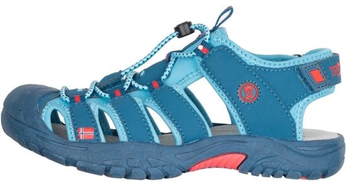 Robuuste Sportsandalen Kinderen met Teenbescherming - Sneldrogend