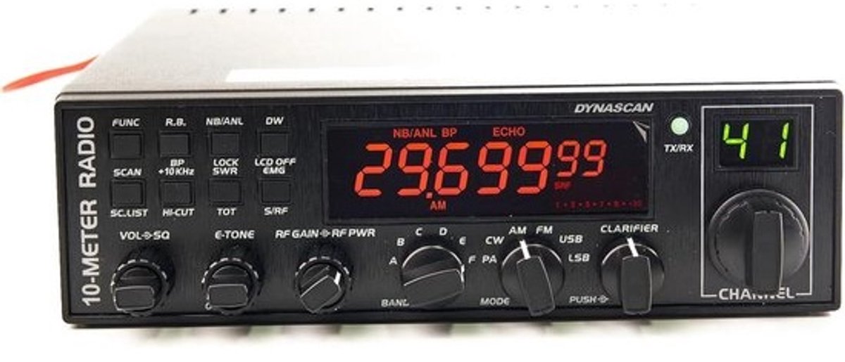 Mobiele CB Zendontvanger 10 Meter Amateur Radio Transceiver met Instelbaar Vermogen