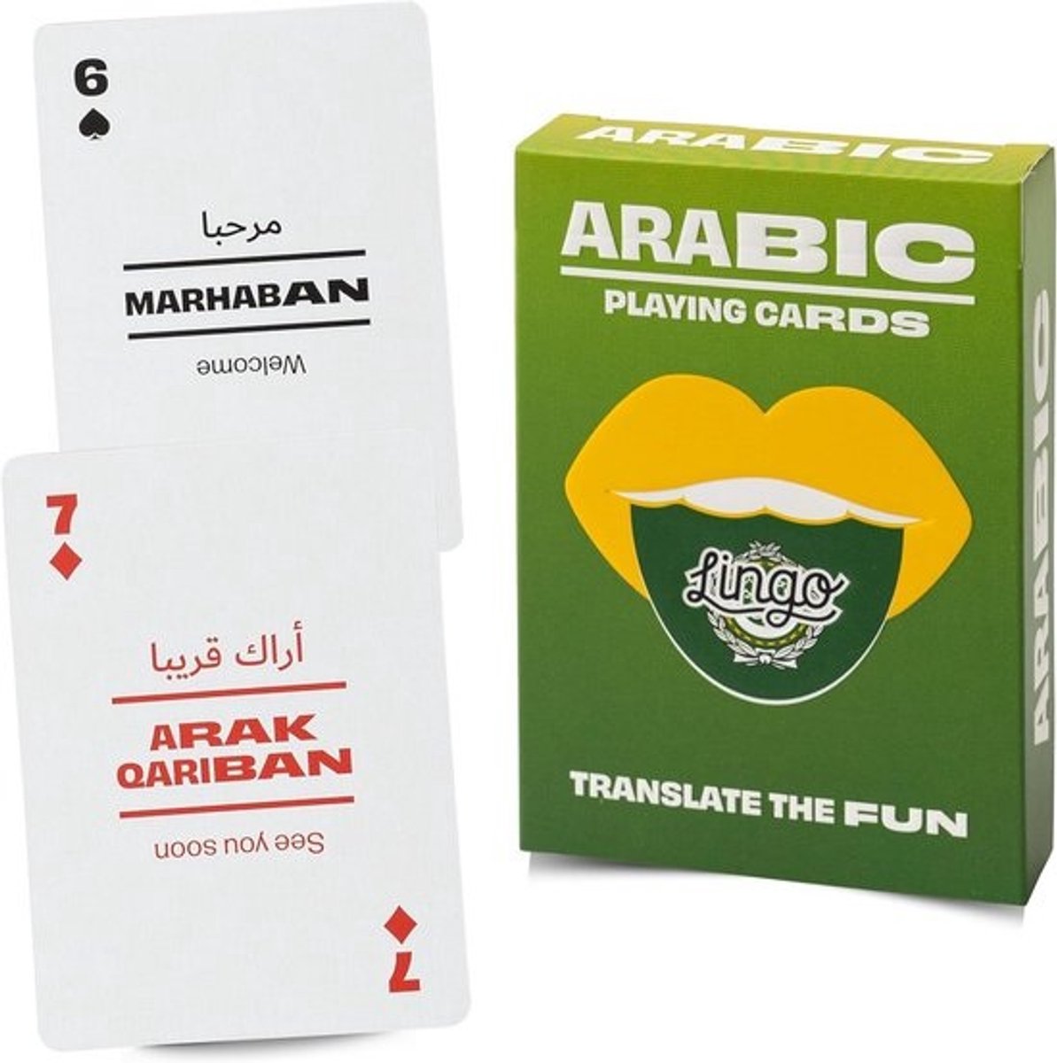 Leer Arabische Woordenschat met Speelkaarten - Essentiële Reisflashcards