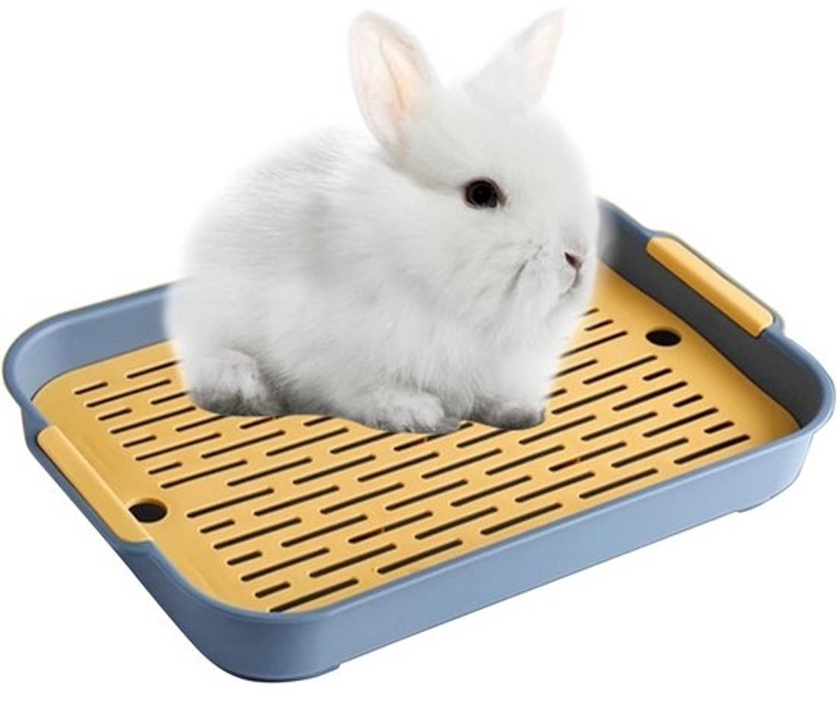 Toiletbak en Potjestrainer voor Kleine Dieren zoals Konijnen en Cavia's