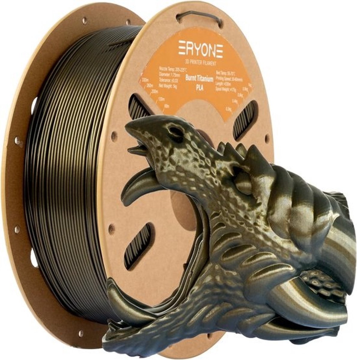 Temperatuurgevoelig en Kleurwisselend PLA Filament 1.75mm voor 3D Printer, Veranderende Kleuren