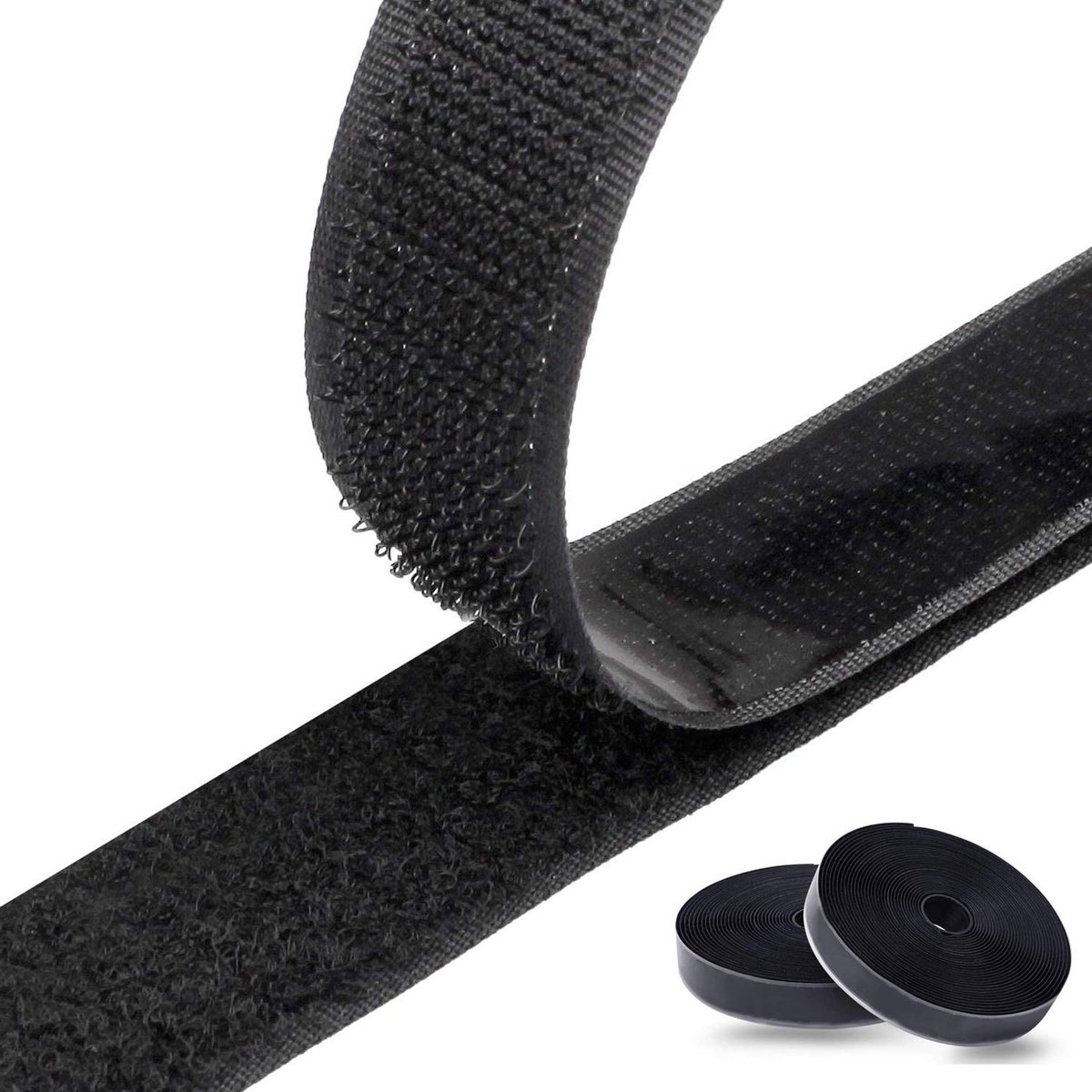 Dailygoods - Extra Sterke Dubbelzijdige Tape 8M - Zelfklevend, Zwart