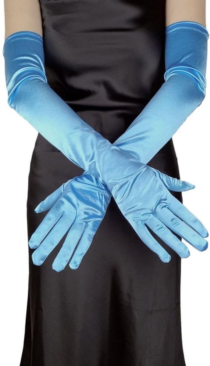 - Elegante Satijnen Lange Dameshandschoenen - Perfect voor Bruiloften - Meerdere Kleuren Beschikbaar - Luxe Feesthandschoenen - Ideaal voor...