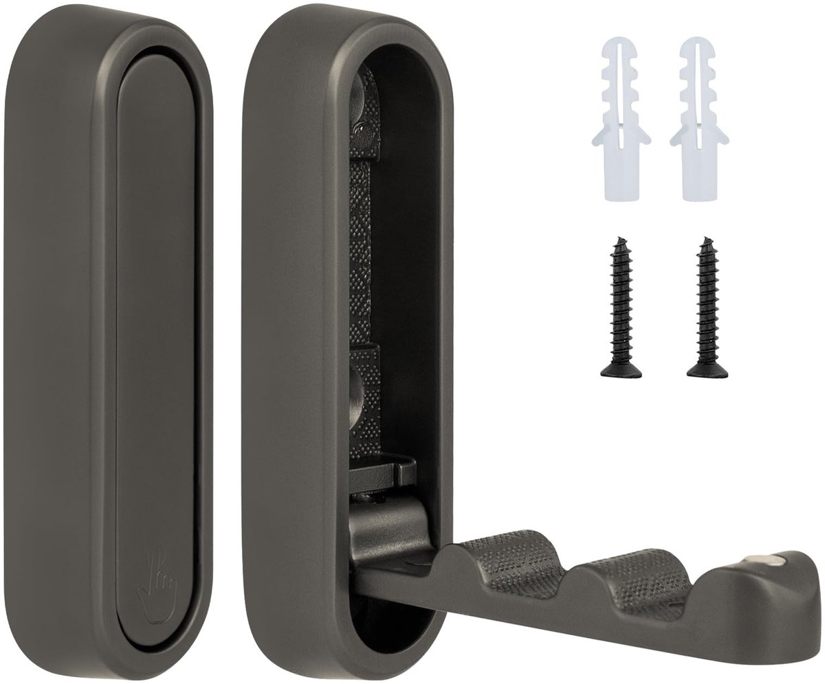 Dailygoods- Kleerhaken Ruimtebesparend - Opvouwbaar - Wandgarderobe - Kledinghaken - Duurzaam - Robuuste Zink-/Aluminiumlegering - Wandhaken