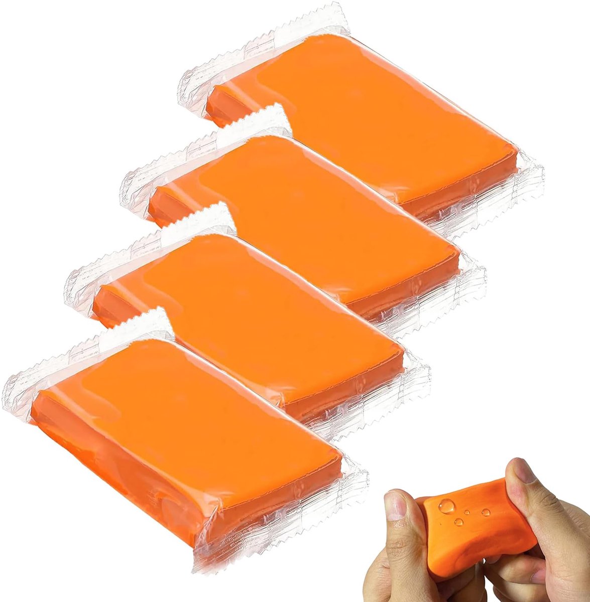 Dailygoods - 4 x 100 g Auto Reinigingsklei voor Stippen en Vlekken