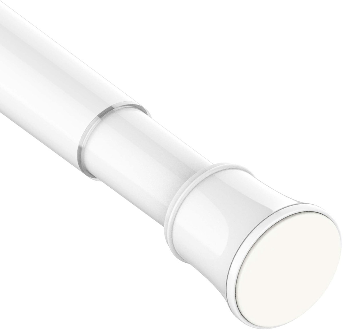 SnelShoppen - Uitschuifbare Telescopische Gordijnroede met Spanner - Boren Niet Nodig - Perfect voor Douchegordijnen, Keuken, Kast - Geen Gereedschap