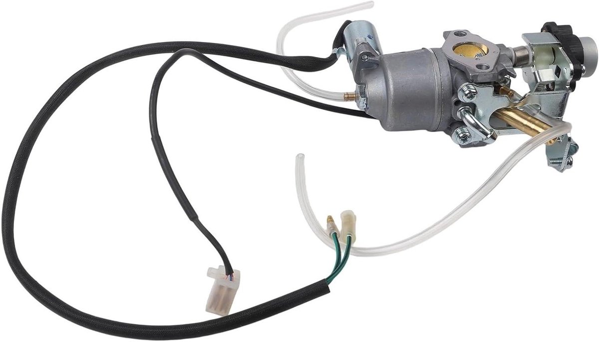 Carburateur Generator - Brandstofregelaar - Stabiele Stroomvoorziening - Dual Fuel Compatibel - 13 x 8 x 5 cm - Metaal