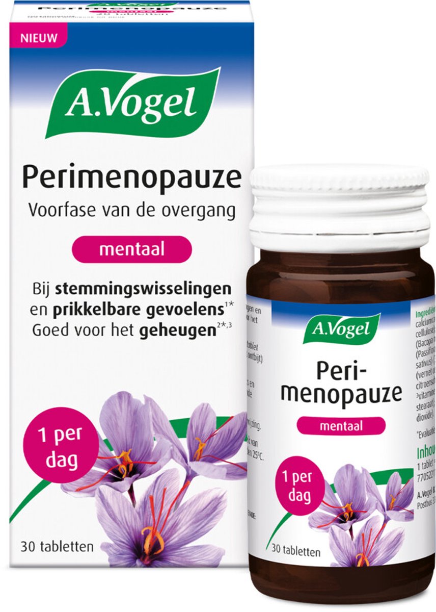 A.Vogel Perimenopauze Mentaal - 30 tabletten