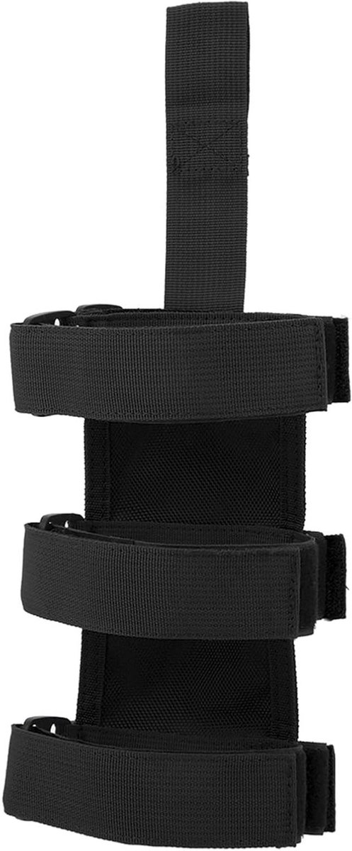 Brandblusser Houder - Brandblusser Riem - Auto Veiligheid - Verstelbare Band - 10-20 cm Diameter - Zwart