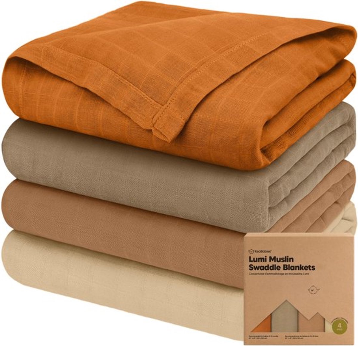 - Muslin Doekjes - Baby Doekjes - Ademend en Comfortabel - Muslin Babydeken - Perfect voor Verzorging en Inwikkelen - Voor Jongens en ..