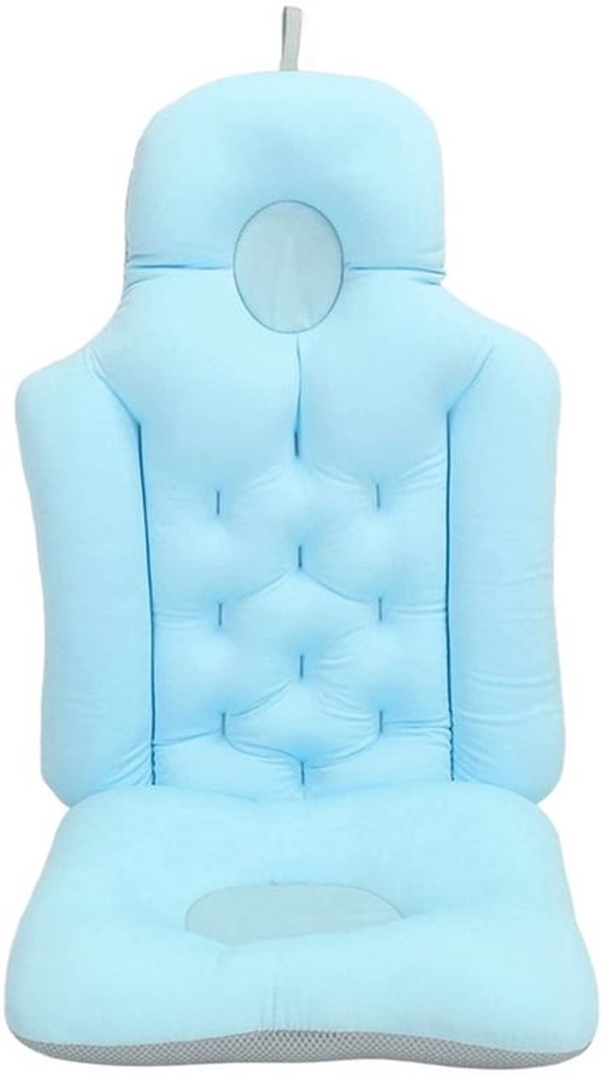 Badkussen Zacht Ademend - Badkuipkussen - Hoofdsteun - Rugsteun - Comfortabele Pasvorm - Afmetingen 79 x 35 x 8 cm