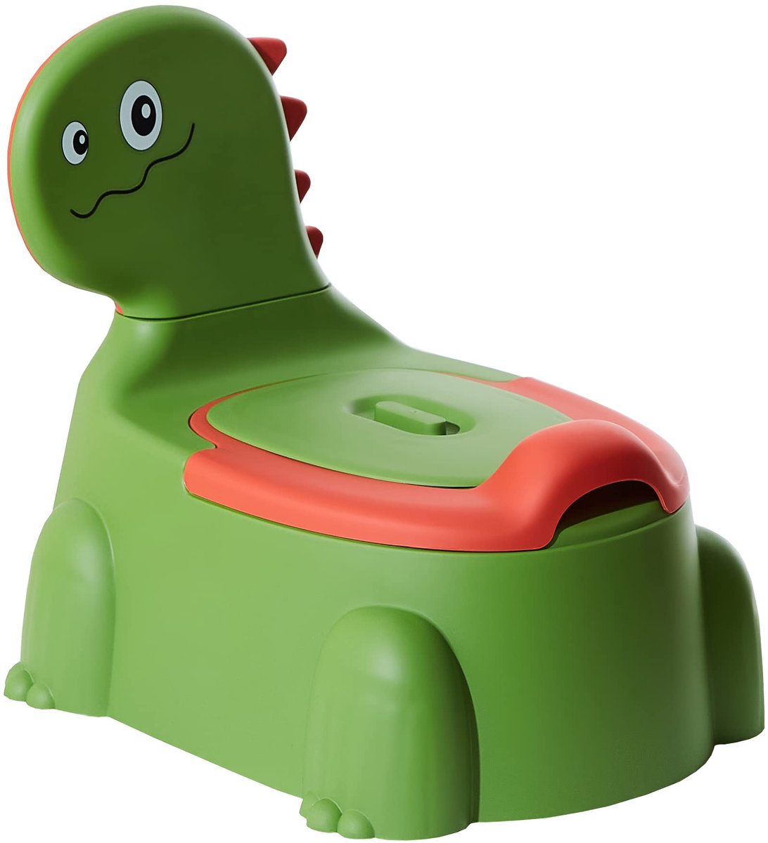 SnelShoppen - Potty Training Seat - Kinder Potje - Potjestraining Kinderen Met Rugleuning - Comfortabel, Antislip, Spatwaterdicht, Geurbestendig - Bab