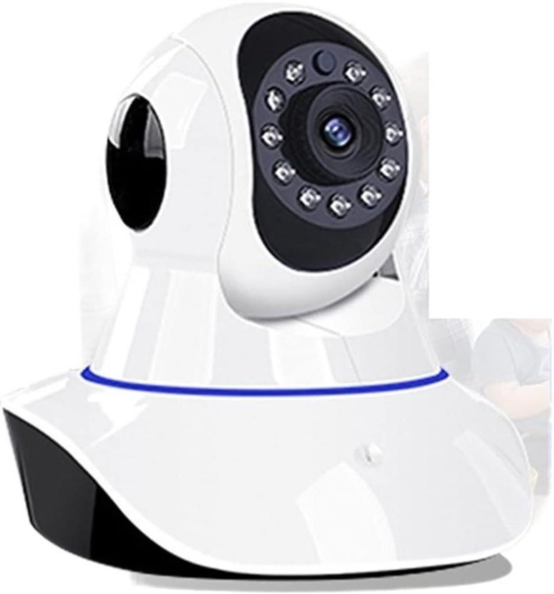 Binnen Camera - WIFI Camera - Thuis Bewaken - 360 Graden Draaibaar - 1080P HD - Wit