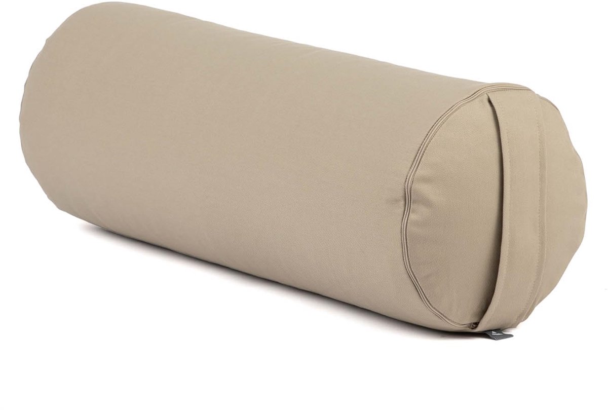 Dailygoods - Yogabolster, ECO-serie - Wasbare yogarol met kapokvulling 65 x 22 cm