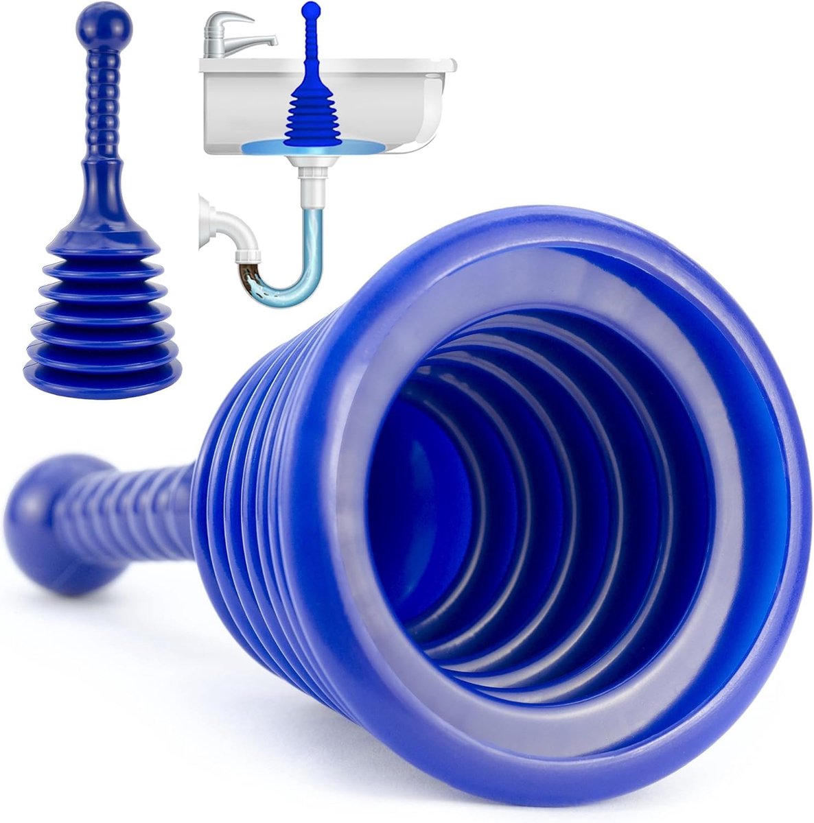 Dailygoods - Pömpel Pümpel - Krachtige Zuigklok voor Verstoppingen