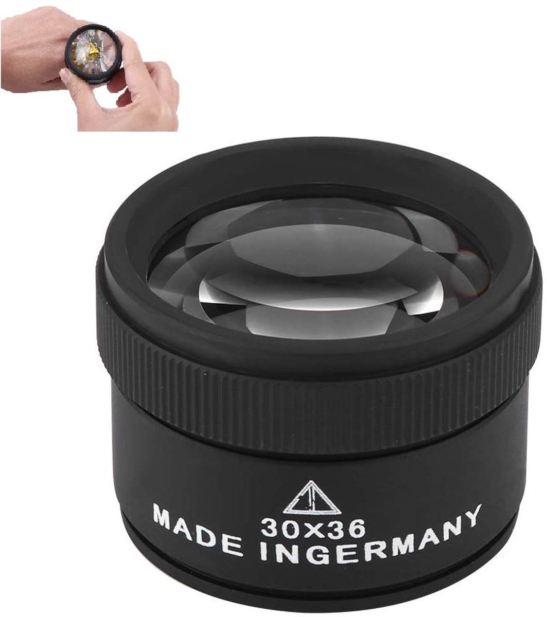 Dailygoods - Optische Vergrootglas 30x - Perfect voor Sieraden en Munten